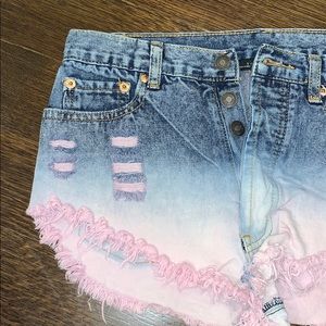 Signature 8 Ombré Pink Shorts